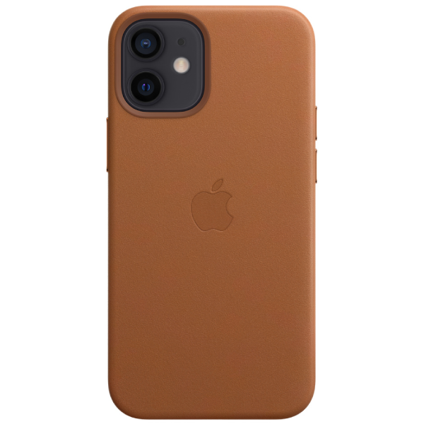 Чехол Apple для iPhone 12 mini Leather Case with MagSafe (MHK93) Saddle Brown