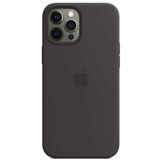 Чехол Apple для iPhone 12 Pro Max Silicone Case with MagSafe (MHLG3) Black