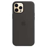 Чехол Apple для iPhone 12 Pro Max Silicone Case with MagSafe (MHLG3) Black - фото 3