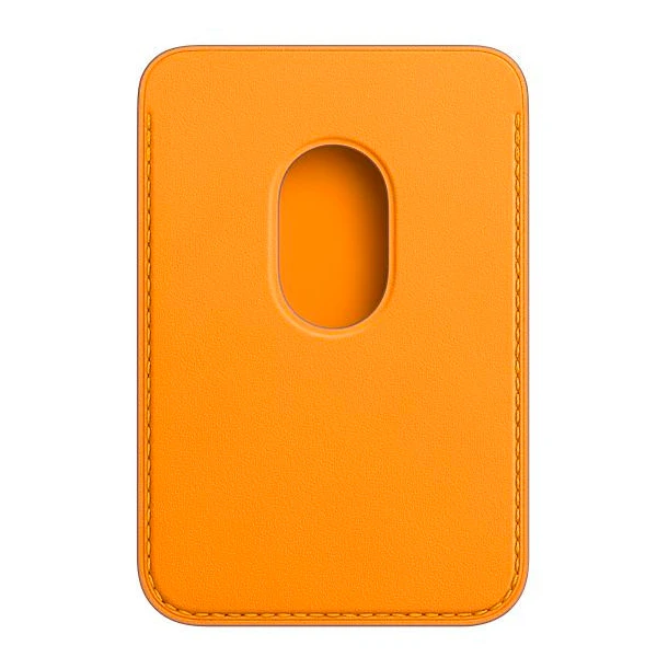 Чехол-бумажник Apple для iPhone Leather Wallet with MagSafe California Poppy M - фото 2