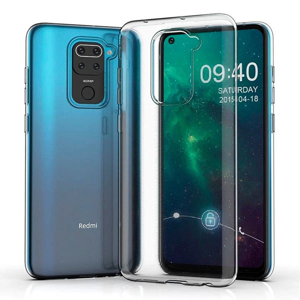 Чехол TOTO для Xiaomi Redmi Note 9 Прозрачный