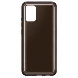 Чехол Samsung для Galaxy A02s Soft Clear Cover (EF-QA025TBEGRU) Black - фото 4