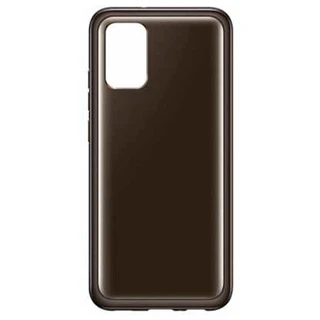 Чехол Samsung для Galaxy A02s Soft Clear Cover (EF-QA025TBEGRU) Black