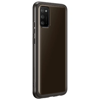Чехол Samsung для Galaxy A02s Soft Clear Cover (EF-QA025TBEGRU) Black