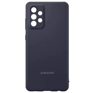 Чехол Samsung для Galaxy A72 Silicone Cover (EF-PA725TBEGRU) Black