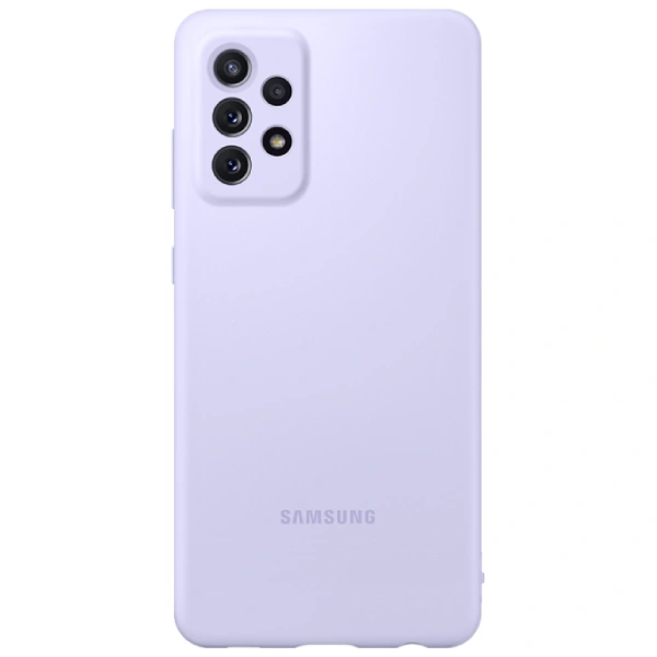 Чехол Samsung для Galaxy A72 Silicone Cover (EF-PA725TVEGRU) Violet