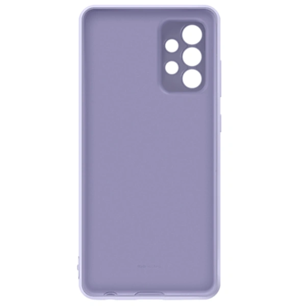 Чехол Samsung для Galaxy A72 Silicone Cover (EF-PA725TVEGRU) Violet - фото 4