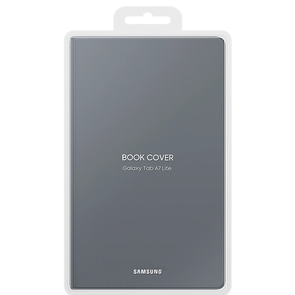 Чехол Samsung для Galaxy Tab A7 Lite Book Cover (EF-BT220PJEGRU) Grey - фото 7