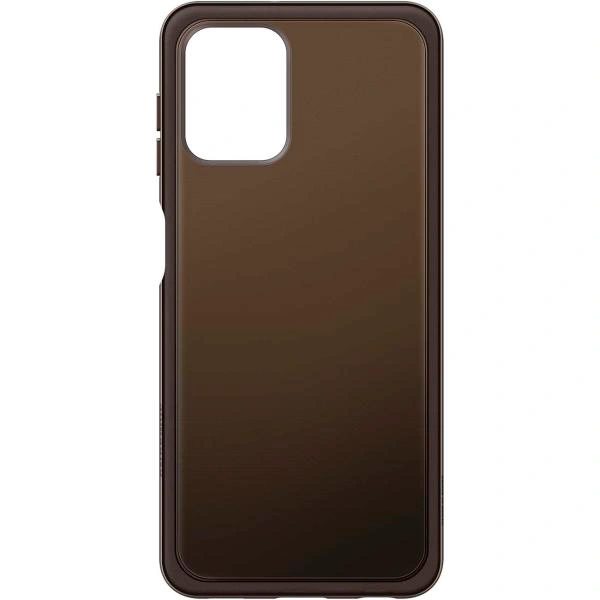 Қап Samsung Galaxy A22 Soft Clear Cover (EF-QA225TBEGRU) Black үшін - фото 3
