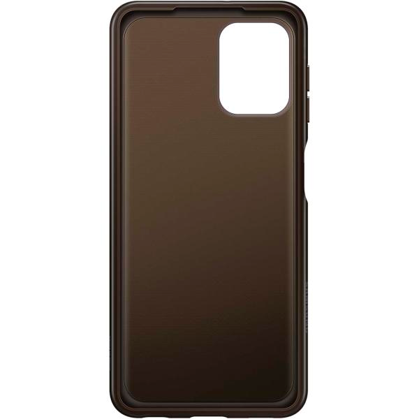 Чехол Samsung для Galaxy A22 Soft Clear Cover (EF-QA225TBEGRU) Black