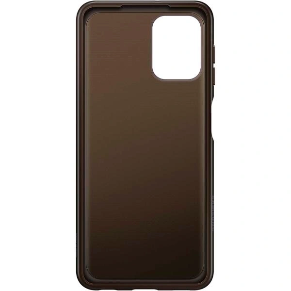 Қап Samsung Galaxy A22 Soft Clear Cover (EF-QA225TBEGRU) Black үшін - фото 4