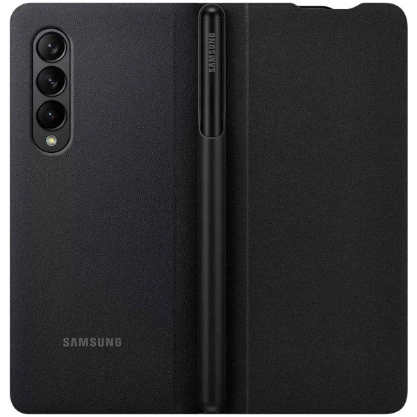 Чехол Samsung для Galaxy Z Fold3 с пером S Pen (EF-FF92PCBEGRU) Black - фото 7