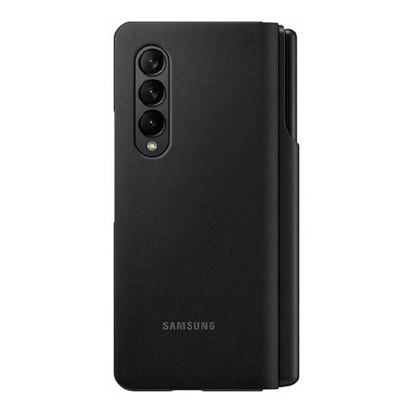 Чехол Samsung для Galaxy Z Fold3 с пером S Pen (EF-FF92PCBEGRU) Black - фото 3