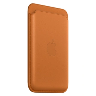 Чехол-бумажник Apple для iPhone Leather Wallet with MagSafe (MM0Q3ZM/A) Golden Brown