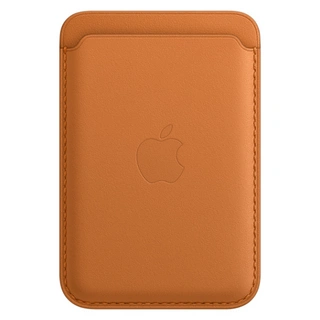 Чехол-бумажник Apple для iPhone Leather Wallet with MagSafe (MM0Q3ZM/A) Golden Brown