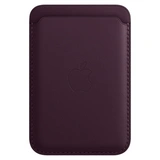Чехол-бумажник Apple для iPhone Leather Wallet with MagSafe (MM0T3ZM/A) Dark Cherry