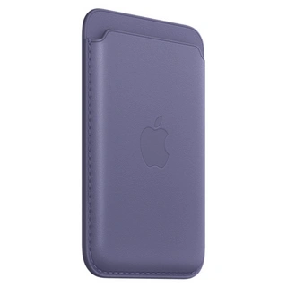 Чехол-бумажник Apple для iPhone Leather Wallet with MagSafe (MM0W3ZM/A) Wisteria