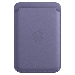 Чехол-бумажник Apple для iPhone Leather Wallet with MagSafe (MM0W3ZM/A) Wisteria