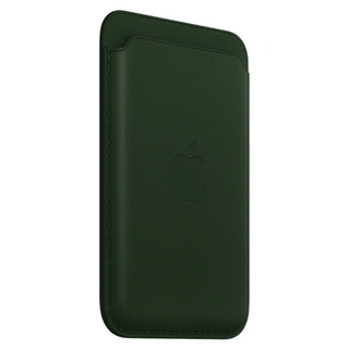 Чехол-бумажник Apple для iPhone Leather Wallet with MagSafe (MM0X3ZM/A) Sequoia Green