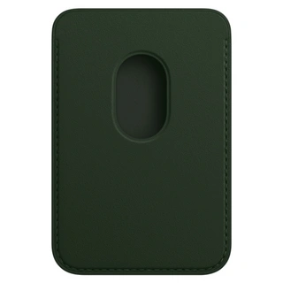 Чехол-бумажник Apple для iPhone Leather Wallet with MagSafe (MM0X3ZM/A) Sequoia Green