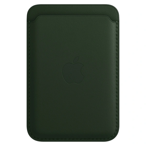 Чехол-бумажник Apple для iPhone Leather Wallet with MagSafe (MM0X3ZM/A) Sequoia Green