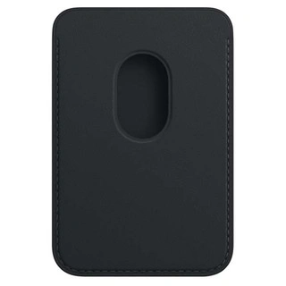 Чехол-бумажник Apple iPhone Leather Wallet with MagSafe (MM0Y3ZM/A) Midnight үшін