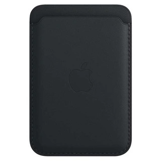 Чехол-бумажник Apple iPhone Leather Wallet with MagSafe (MM0Y3ZM/A) Midnight үшін