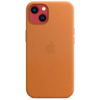 Чехол Apple для iPhone 13 Leather Case with MagSafe (MM103ZM/A) Golden Brown