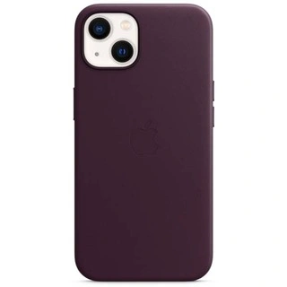 Чехол Apple для iPhone 13 Leather Case with MagSafe (MM143ZM/A) Dark Cherry