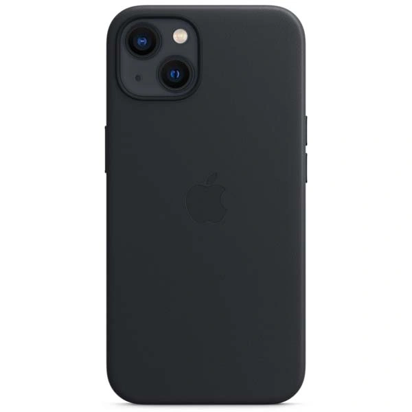 Қап Apple iPhone 13 Leather Case with MagSafe (MM183ZM/A) Midnight үшін - фото 2