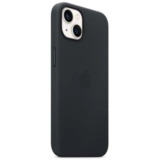 Қап Apple iPhone 13 Leather Case with MagSafe (MM183ZM/A) Midnight үшін