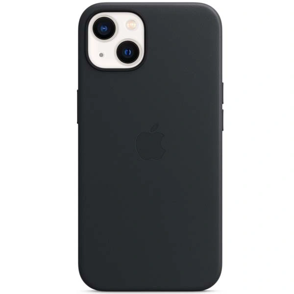 Қап Apple iPhone 13 Leather Case with MagSafe (MM183ZM/A) Midnight үшін