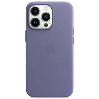 Чехол Apple для iPhone 13 Pro Leather Case with MagSafe (MM1F3ZM/A)  Wisteria