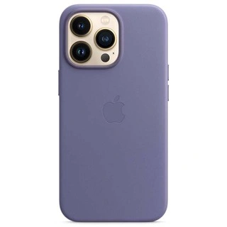 Чехол Apple для iPhone 13 Pro Leather Case with MagSafe (MM1F3ZM/A)  Wisteria