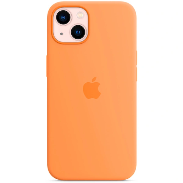 Чехол Apple для iPhone 13 Silicone Case with MagSafe (MM243ZM/A) Marigold - фото 4