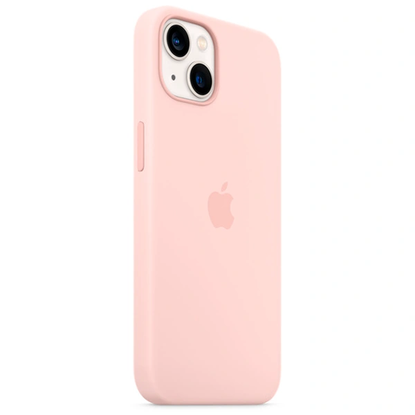 Чехол Apple для iPhone 13 Silicone Case with MagSafe (MM283ZM/A) Chalk Pink - фото 6