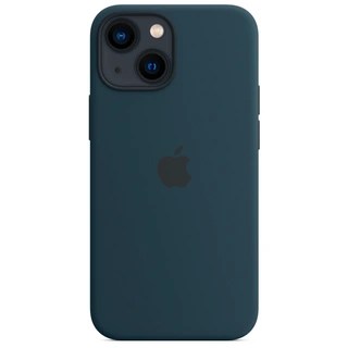 Чехол Apple для iPhone 13 Silicone Case with MagSafe (MM293ZM/A) Abyss Blue