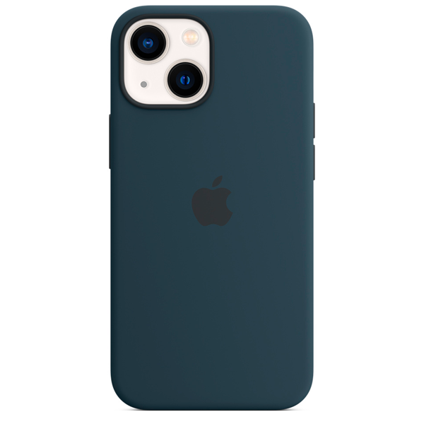 Чехол Apple для iPhone 13 Silicone Case with MagSafe (MM293ZM/A) Abyss Blue