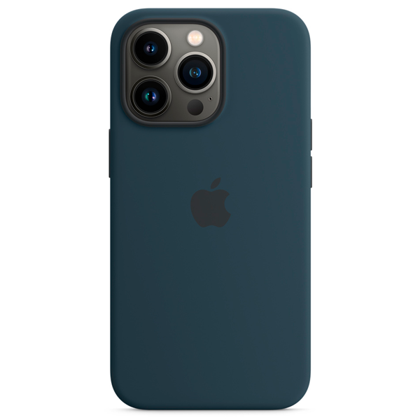 Чехол Apple для iPhone 13 Pro Silicone Case with MagSafe (MM2J3ZM/A) Abyss Blue