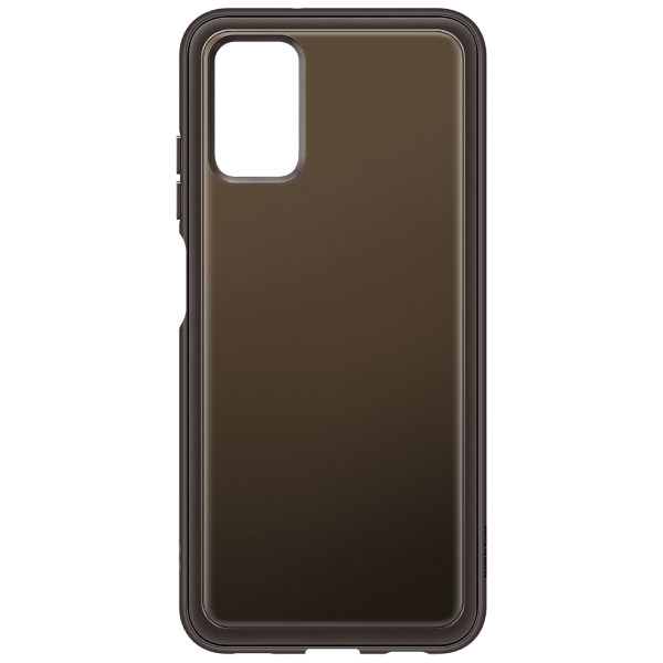 Чехол Samsung для Galaxy A03s Soft Clear Cover (EF-QA037TBEGRU) Black