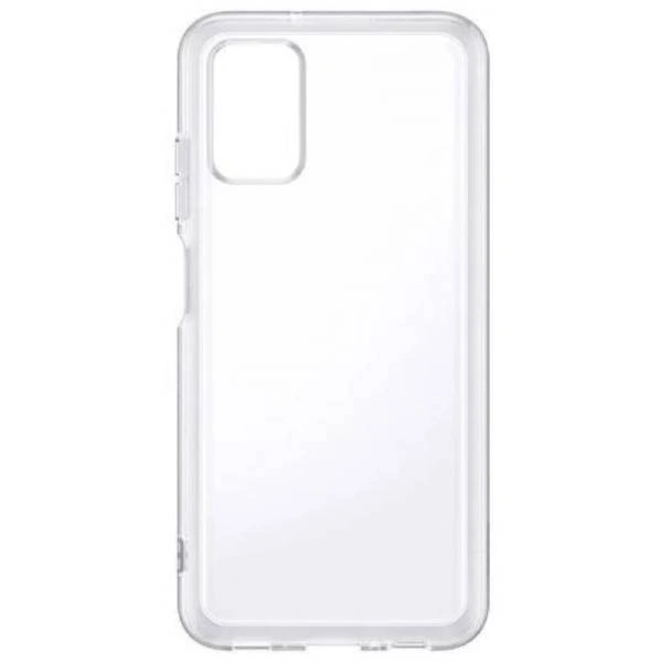 Чехол Samsung для Galaxy A03s Soft Clear Cover (EF-QA037TTEGRU) Transparent - фото 4