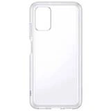 Чехол Samsung для Galaxy A03s Soft Clear Cover (EF-QA037TTEGRU) Transparent - фото 4