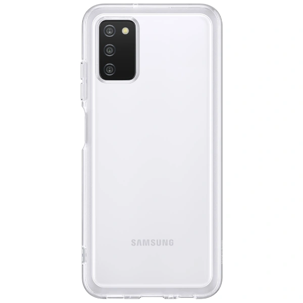 Чехол Samsung для Galaxy A03s Soft Clear Cover (EF-QA037TTEGRU) Transparent