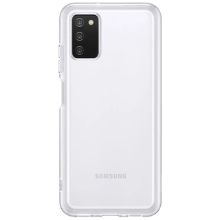 Чехол Samsung для Galaxy A03s Soft Clear Cover (EF-QA037TTEGRU) Transparent