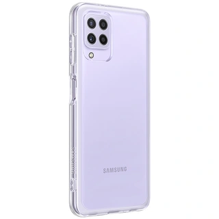 Қап Samsung Galaxy A22 Soft Clear Cover (EF-QA225TTEGRU) Transparent үшін