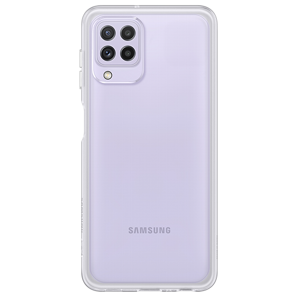 Чехол Samsung для Galaxy A22 Soft Clear Cover (EF-QA225TTEGRU) Transparent