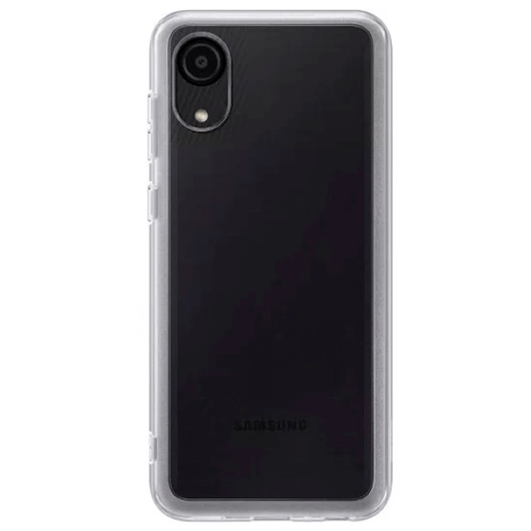 Чехол Samsung для Galaxy A03 Core Soft Clear Cover (EF-QA032TTEGRU) Transparent