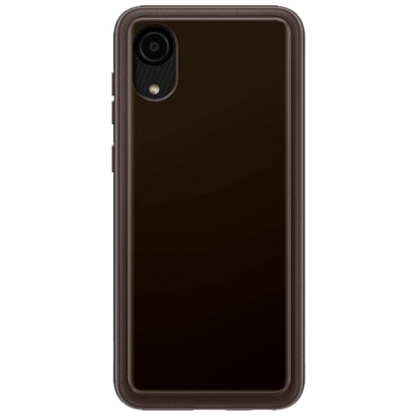Чехол Samsung для Galaxy A03 Core Soft Clear Cover (EF-QA032TBEGRU) Black