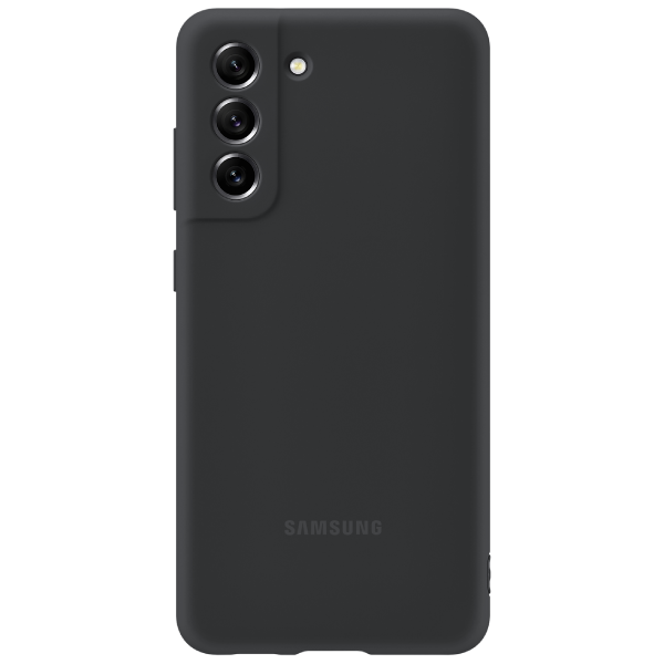 Чехол Samsung для Galaxy S21 FE Silicone Cover (EF-PG990TBEGRU) Black