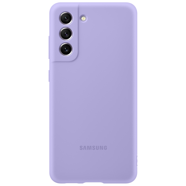 Чехол Samsung для Galaxy S21 FE Silicone Cover (EF-PG990TVEGRU) Lavender